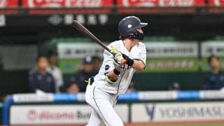 【西武】悪夢の失策から一夜　源田壮亮がいきなり左前打　ヘッドスライディングで先制のホームも