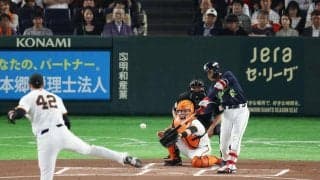 【ヤクルト】試合開始５分で先制　鈴木叶が無死二、三塁から２点適時三塁打