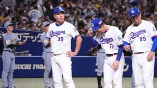 【中日】両リーグ最速10敗目で借金７　２年連続で開幕５カード連続勝ち越しなしと苦しい船出