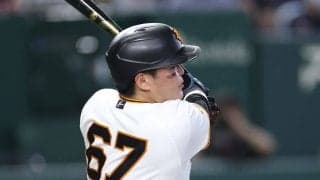「キター!!!」高卒7年目、“令和の慎之助”のプロ初アーチに東京ドーム大歓声　昨年は1軍出場わずか1試合、爆肩も持ち味「もっと使ってほしい」
