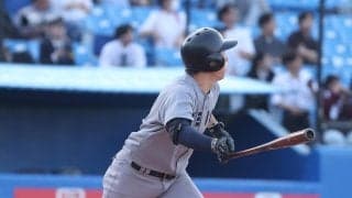 慶大・小原大和が東京６大学初のDH弾、大谷翔平の花巻東後輩が「歴史に名を」刻んだ