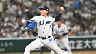 【西武】武内夏暉が今季初勝利　「たくさんファインプレーをしていただいた」　守備陣に感謝