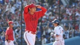 【広島】リリーフ森浦大輔が…　勝又に同点タイムリー、度会に２ランを許し今季２敗目