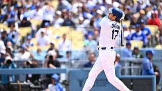 大谷翔平が２戦連発５号　デグロムから先頭弾　15試合目での５号は昨季より３試合早いペース