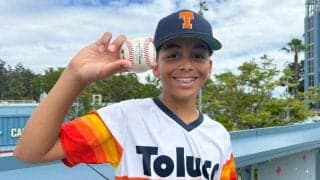 大谷5号キャッチした11歳の野球少年「一番の宝物です」　将来の夢はメジャーリーガー