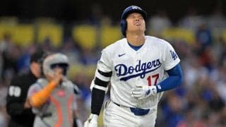 大谷翔平への死球で観客大ブーイング　「おぅ」NHK解説者も心配「痛いところがあるんです」