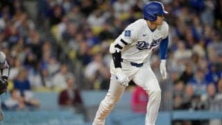 大谷翔平48試合連続出塁、２試合連続無安打も第４打席に申告敬遠で出塁　ドジャース連勝