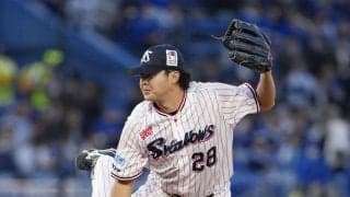 【ヤクルト】松本健吾「マツケンサンバⅡ」流れる中打席へ　プロ初安打で丸山和郁先制打つながる