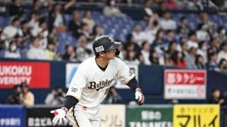 【オリックス】スタメン復帰の紅林弘太郎が2安打3打点　リタイア中の宮城に「あいつの分まで」