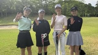 【ゴルフ】ステップジャンプツアー開幕戦でUーNEXT密着配信　藤川玲奈「すごい楽しかった」