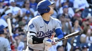 大谷翔平、菅野智之からマルチ安打をマーク　49試合連続出塁で昨季から続く記録更新中