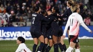 【なでしこ】米国に０－３完敗　Ｗ杯まで１年…力の差明らか　３連戦は１勝２敗で負け越し