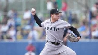 【巨人】ドラ２田和廉が母校・早大の開幕戦に駆けつけ「彼らの活躍を見て負けられないと」