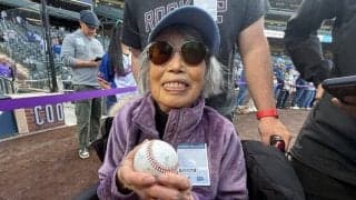 大谷翔平、100歳の日本人女性に“神対応”　サイン→握手受け感激「夢みたい」