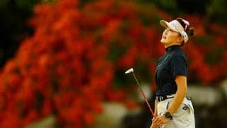池ポチャから“ナイスボギー”締めで望みつなぐ 岩井千怜「あきらめずに優勝目指して」