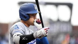 大谷翔平、連続試合出塁50に伸ばす　第５打席に痛烈な右前打　４打数１安打もチームは逆転負け