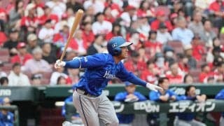 【DeNA】勝又温史が２日連続好守　広島床田の左翼後方への打球を背走しながら左腕伸ばし好捕