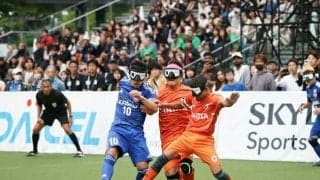 うめきたでブラサカ男子が好発進　大阪駅前で観客魅了　アジア選手権