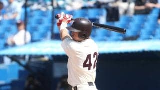 早大・阿部葉太がリーグ戦初安打「早く打撃の中で戦力になるように」２カ所肉離れで調整出遅れ