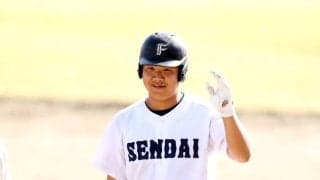 【高校野球】仙台一４番DH田原口慈が３打点「バッティングに集中することができてやりやすい」