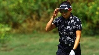 【速報】米ツアー2勝目へ岩井千怜が前半1アンダー 首位と5打差で残り9ホール
