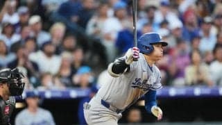 ドジャースが大勝で連敗ストップ　大谷翔平は連続試合出塁「52」に伸ばす、22日は山本由伸先発