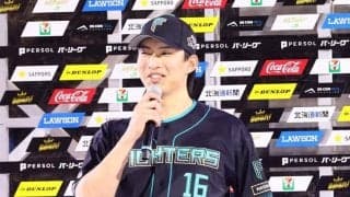 日本ハムが競り勝つ　達が７回１失点で２勝目　奈良間が攻守で活躍、決勝打