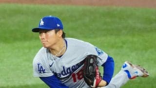 大谷翔平、第１打席は空振り三振に倒れる　連続試合出塁の更新に期待かかる