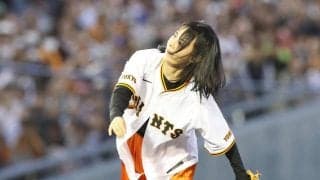 【巨人】ぐんま大使の井森美幸がワンバウンド始球式「調整不足！」同郷皆川と推し名物かぶり歓喜