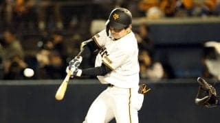 【巨人】竹丸和幸がプロ６打席目で初安打　中日先発桜井の直球を中前へはじき返す