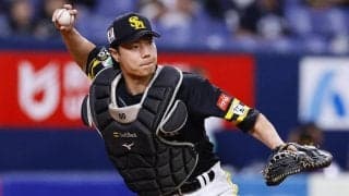 【ソフトバンク】渡辺陸「チャンスが来たな」３番手捕手として１軍昇格、敵地所沢入り