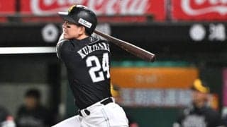 【ソフトバンク】闘志メラメラからニヤリ…“高橋光成キラー”栗原陵矢がバックスクリーン弾