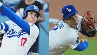 ドジャース大谷翔平、４回も３者凡退　２回から３イニング連続で３者凡退　無失点の好投続く