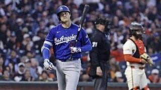 大谷翔平、連続出塁記録が５３でストップ　復活リアル二刀流で投球で無双も快音響かず４打数無安打　チームは今季２度目２連敗で６カードぶり負け越し