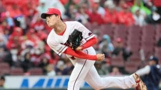 【広島】岡本駿が５回２失点　サンタナに２ラン許す　好投報われず、今季初白星またしてもお預け