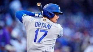 大谷翔平は「1番・DH」　登板翌日、9試合ぶりの6号なるか…スタメン発表