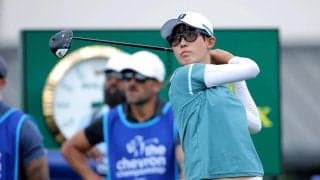 【シェブロン選手権】18位好発進の馬場咲希「耐えるゴルフ必要だと作戦会議」秀逸パット数22