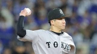 巨人　大勢で逃げ切れず　遊ゴロの間に同点　田中将の３勝目はお預け