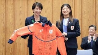 【フィギュア】坂本花織「記録、記憶残る大会とXに」高市早苗首相も笑顔／表敬訪問あいさつ全文