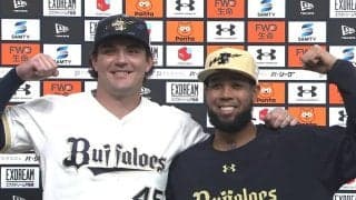 オリが球団記録の京セラDで9連勝　助っ人が待望の1号、首位をキープ、24日のパ・リーグ