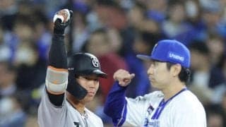 巨人ルーキー皆川　祖父死去の日にプロ初安打「ちょうど今朝母からＬＩＮＥがあって」「生きている時に打ちたいという気持ちがあったんですけど」
