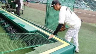 【阪神】甲子園カメラマン席に転落防止ネット設置　担当者「暫定的な処置」今後も議論進め改善へ