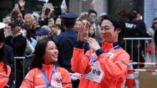 五輪・パラ感謝パレード　高梨沙羅は陵侑らと満面の笑みで行進「楽しくて幸せな時間」渡部暁斗さん「６大会出場してパレード初めて」冬季五輪初のパレード