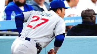 鈴木誠也、HRキャッチ　ド軍本拠地は騒然…元同僚タッカーはがっくり、“本職”で超絶美技