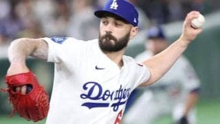 ドジャース　スコットが痛恨の勝ち越し２ラン被弾でＫＯ　本拠地がざわつく　トライネンも同点被弾　救援陣が崩壊で痛恨逆転負け