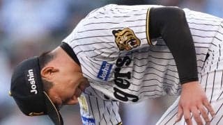 阪神9回二死から痛恨　守護神岩崎がセーブ失敗　投手急襲の内野安打で追いつかれ延長戦に突入「DeNA戦からフォアボールが…」