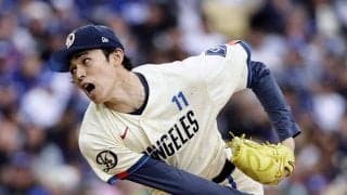 佐々木朗希が３被弾４失点で六回途中ＫＯ　鈴木誠也に先制ソロ被弾→同点直後にも痛恨一発　ロバーツ監督がベンチで「ワオ」初勝利も自己ワースト３被弾