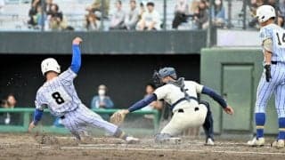 鹿児島商、10安打も敗れる　九州大会準決勝　夏向け「走塁力磨く」