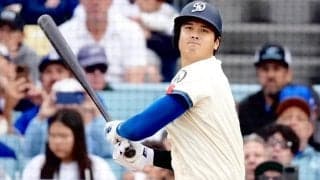 ド軍が12点大勝、大谷翔平は4戦ぶり安打も11戦ノーアーチ　佐々木朗希は待望の初勝利