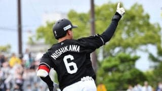 【ロッテ】西川史礁が初回に先制弾「いい形で打つことができて良かった」